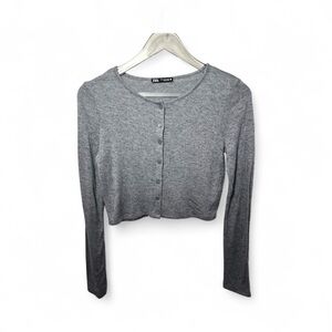 Zara Charcoal Button-Down Women's Shirt